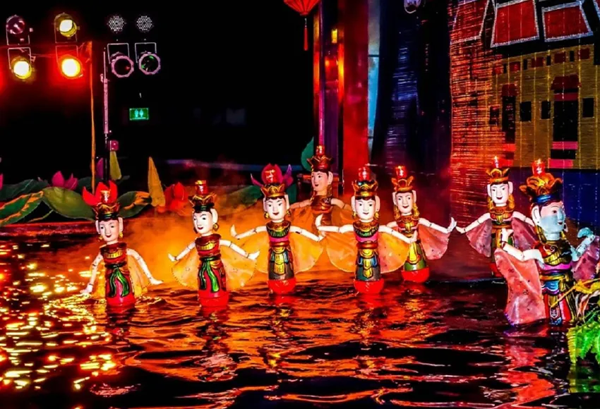 Hanoi Water Puppet Show and Dinner Experience