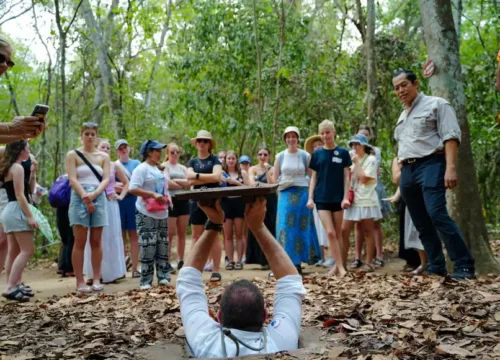 Half-day Cu Chi Tunnels Tour By Boat With Lunch
