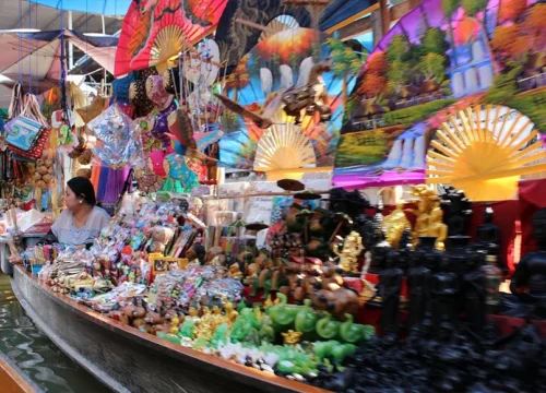 Full Day Tour Damnoen Saduak Floating Market & River Kwai